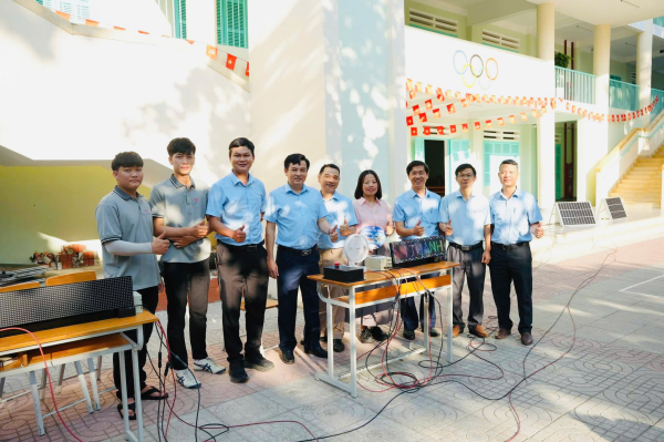  Khoa Kỹ thuật Năng lượng tại Ngày hội STEM THPT Nguyễn Văn Trỗi 2026 