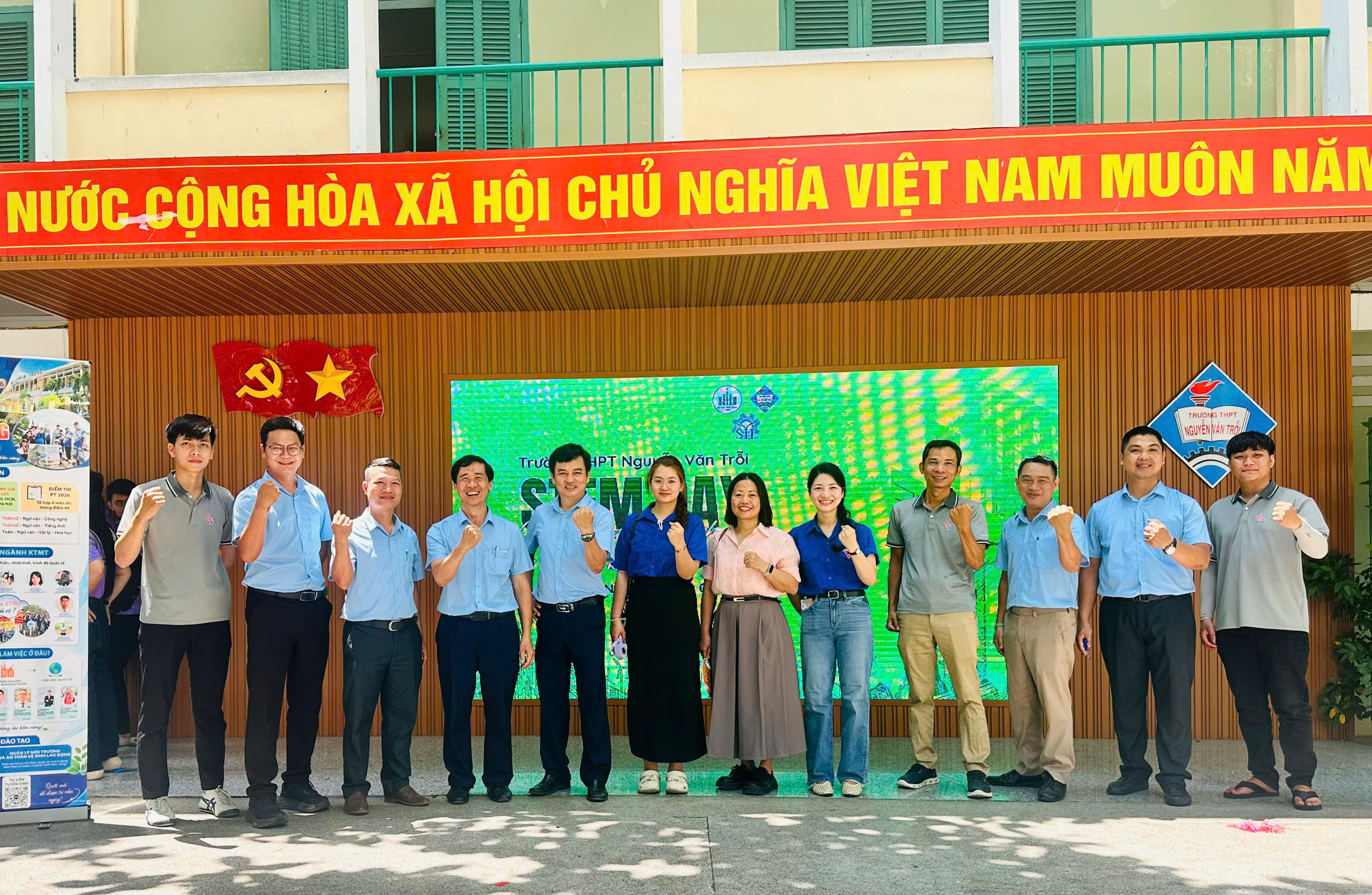  Khoa Kỹ thuật Năng lượng tại Ngày hội STEM THPT Nguyễn Văn Trỗi 2026 