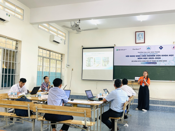 SINH VIÊN KHOA KT NĂNG LƯỢNG ĐẠT GIẢI CAO TẠI HỘI NGHỊ SINH VIÊN NCKH NĂM HỌC 2025–2026