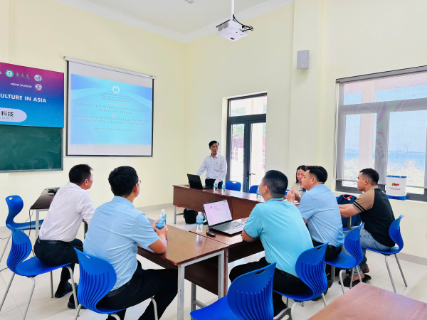 GIAO LƯU, CHIA SẺ KINH NGHIỆM VỀ NGHIÊN CỨU KHOA HỌC CÙNG GIẢNG VIÊN VÀ HV CAO HỌC