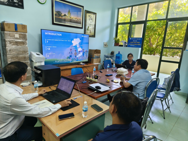 KHOA KỸ THUẬT NĂNG LƯỢNG TRAO ĐỔI, THÚC ĐẨY HỢP TÁC VỚI CÔNG TY TNHH GOLDWIND INTERNATIONAL VIỆT NAM