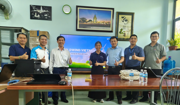 KHOA KỸ THUẬT NĂNG LƯỢNG TRAO ĐỔI, THÚC ĐẨY HỢP TÁC VỚI CÔNG TY TNHH GOLDWIND INTERNATIONAL VIỆT NAM